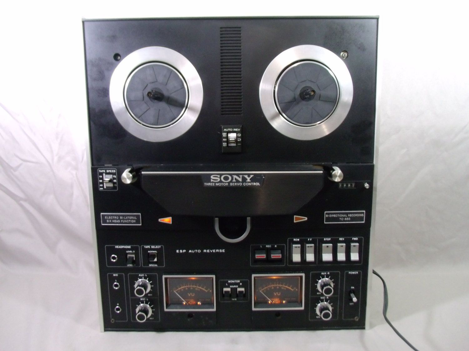 sony tc 580 tape recorder